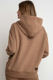 BROWN HOODIE - AURENA