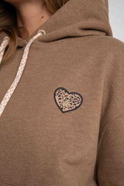 BROWN HOODIE - AURENA