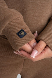 BROWN HOODIE - AURENA