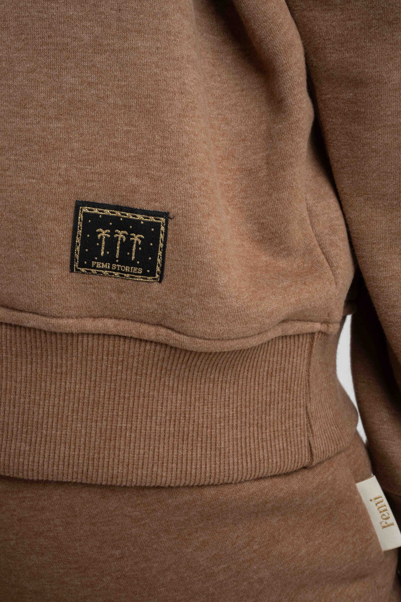 BROWN HOODIE - AURENA