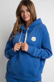 CORNFLOWER BLUE HOODIE - AURENA
