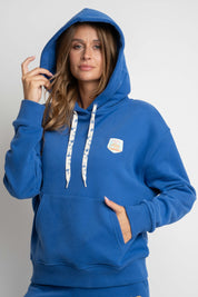 CORNFLOWER BLUE HOODIE - AURENA