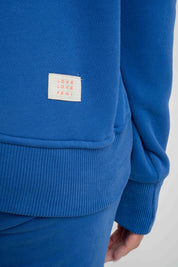 CORNFLOWER BLUE HOODIE - AURENA