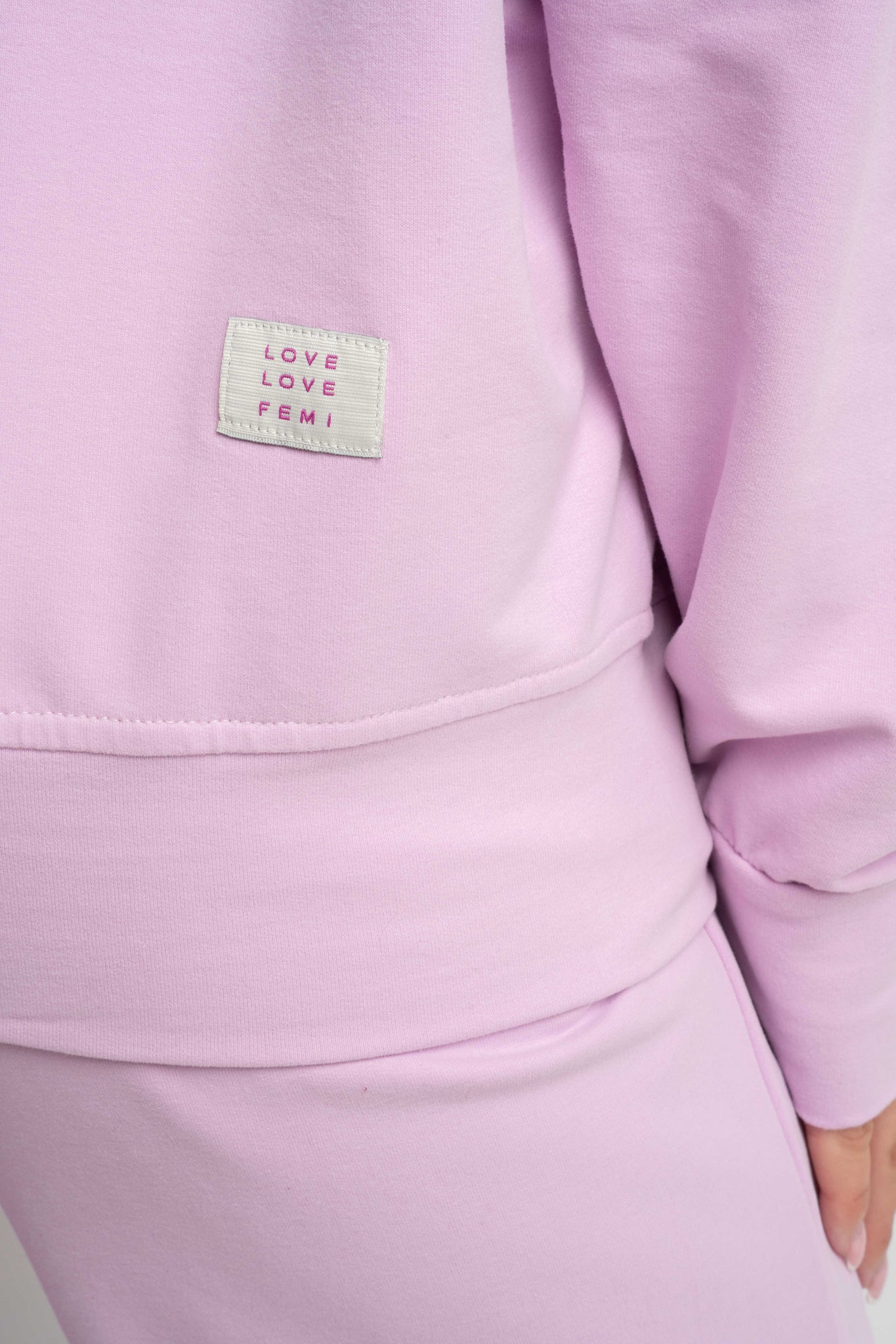 BLUZA Z KAPTUREM RÓŻOWA  - AURENA