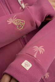 BLUZA Z KAPTUREM AMUR -FUCHSIA