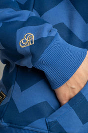 AZURE BLUE HOODIE - RUM