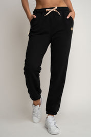 BLACK SWEATPANTS - HARUKA