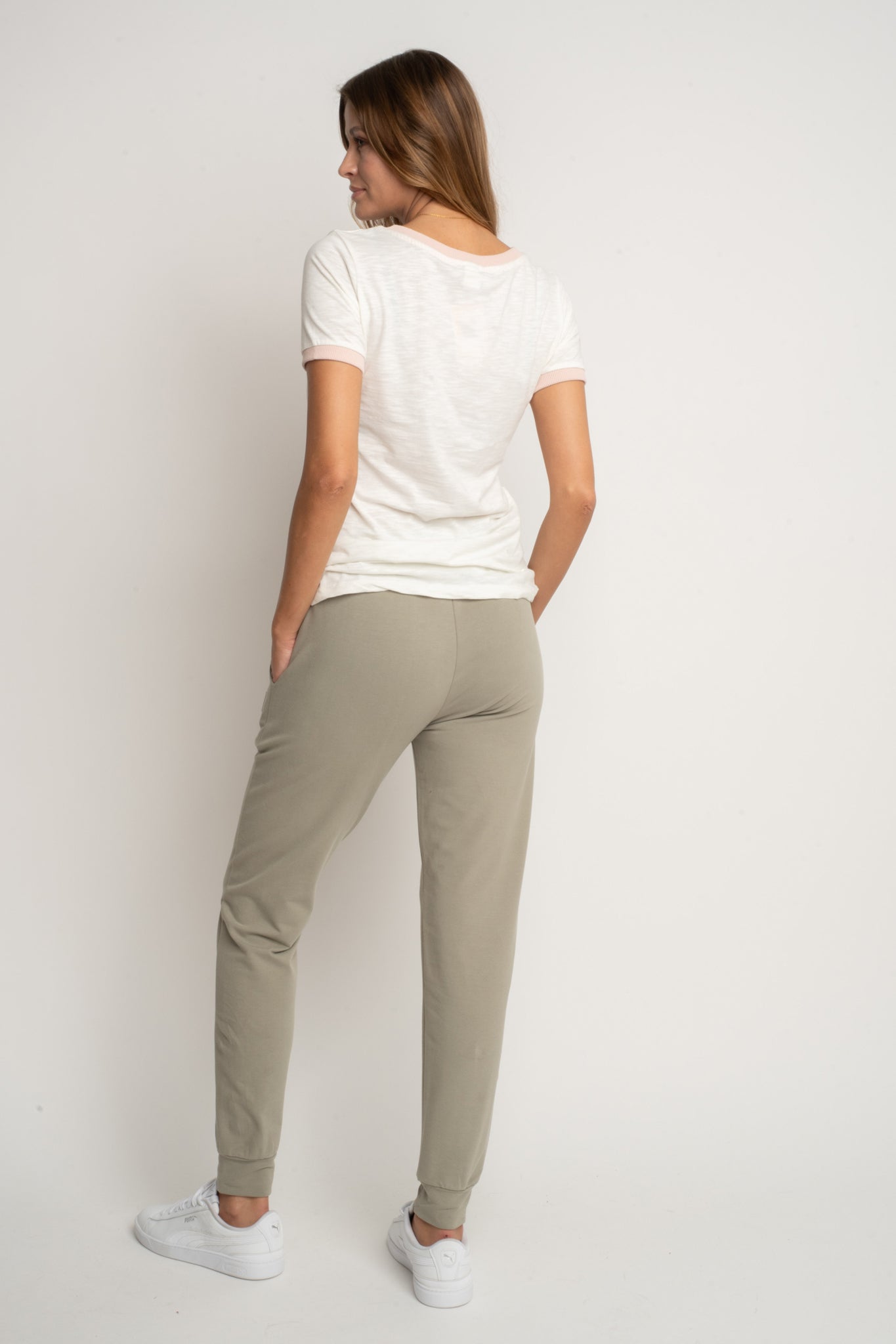 LIGHT KHAKI SWEATPANTS - VANO