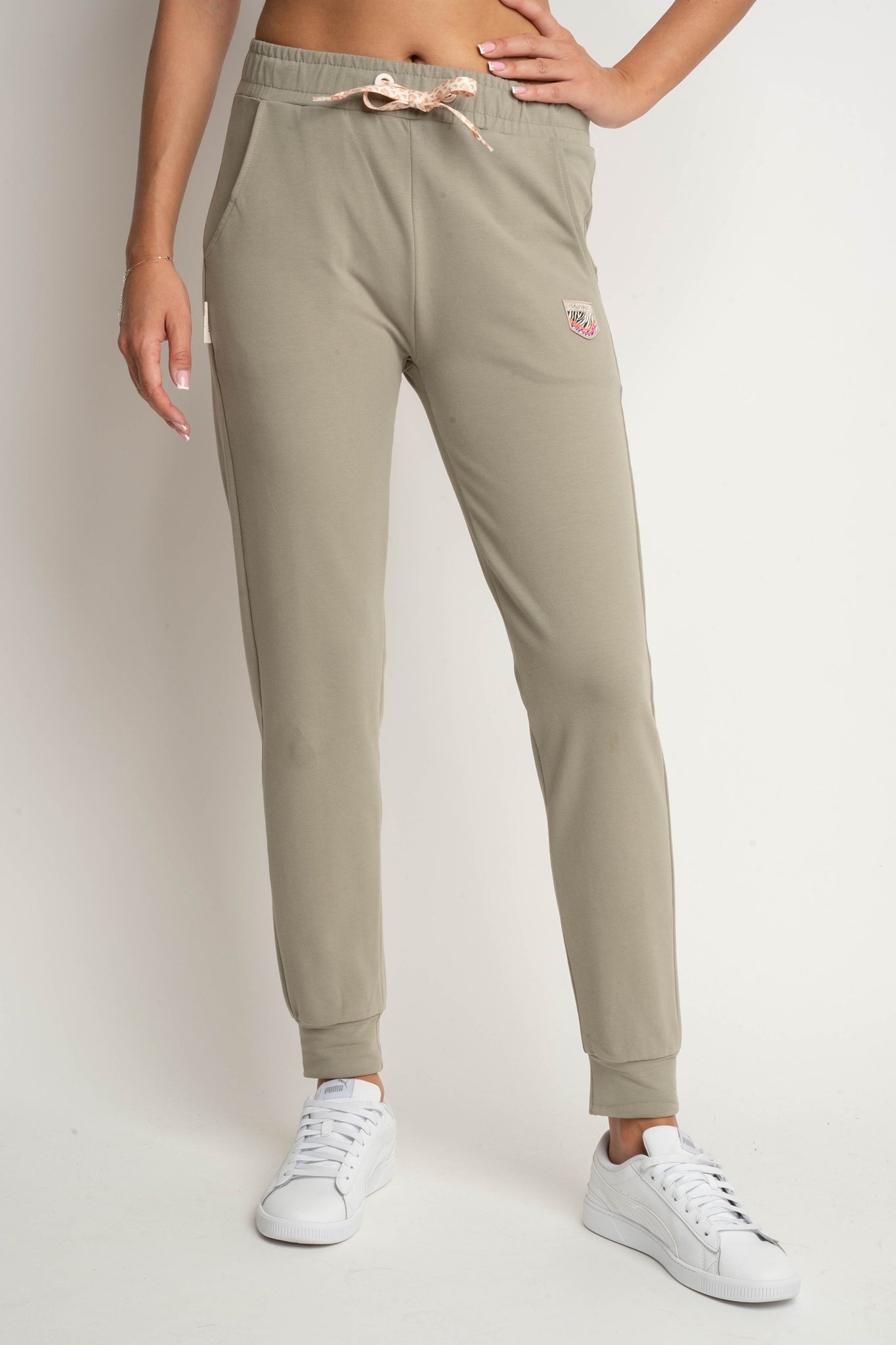 LIGHT KHAKI SWEATPANTS - VANO