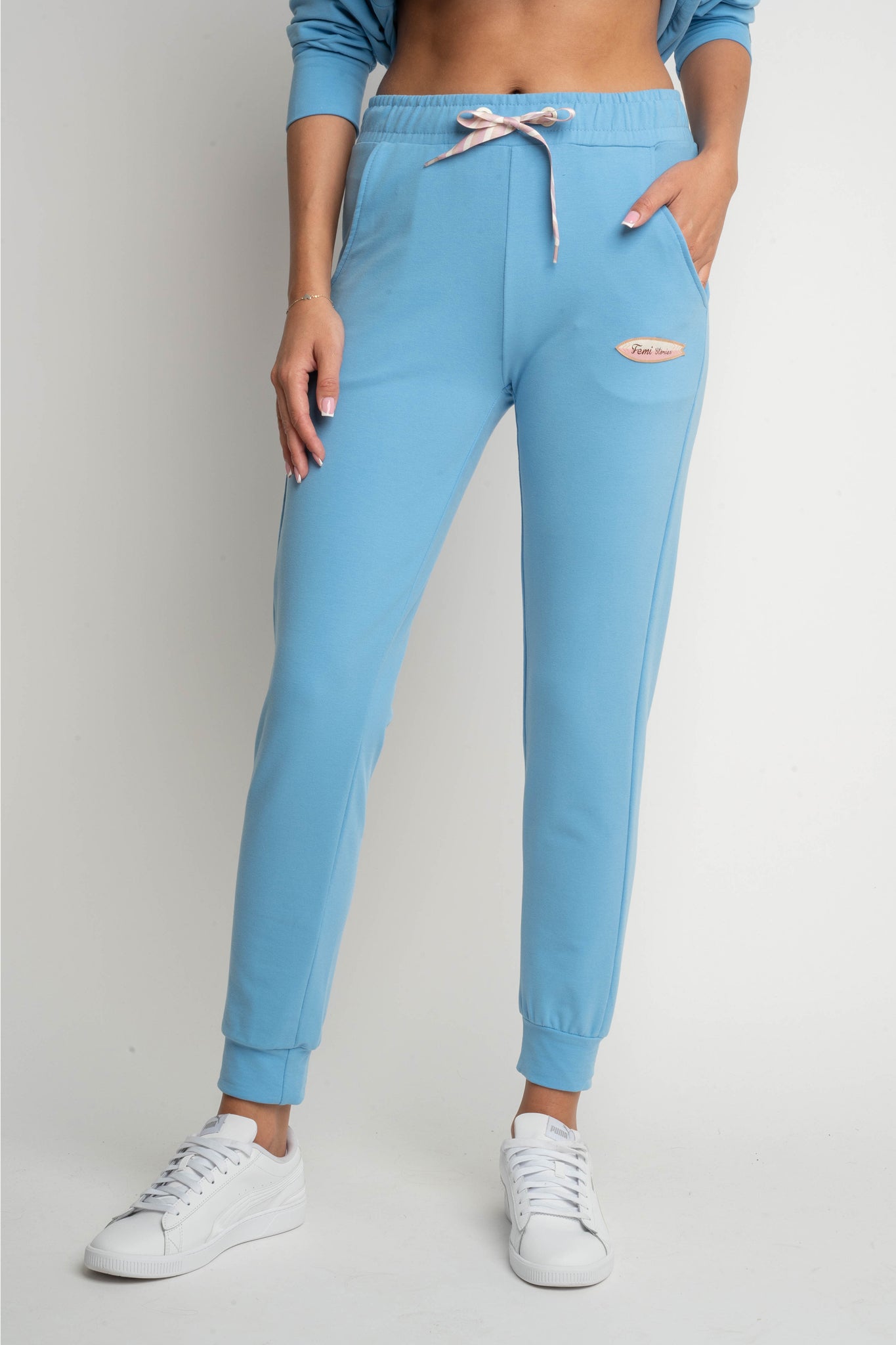 BLUE SWEATPANTS - VANO