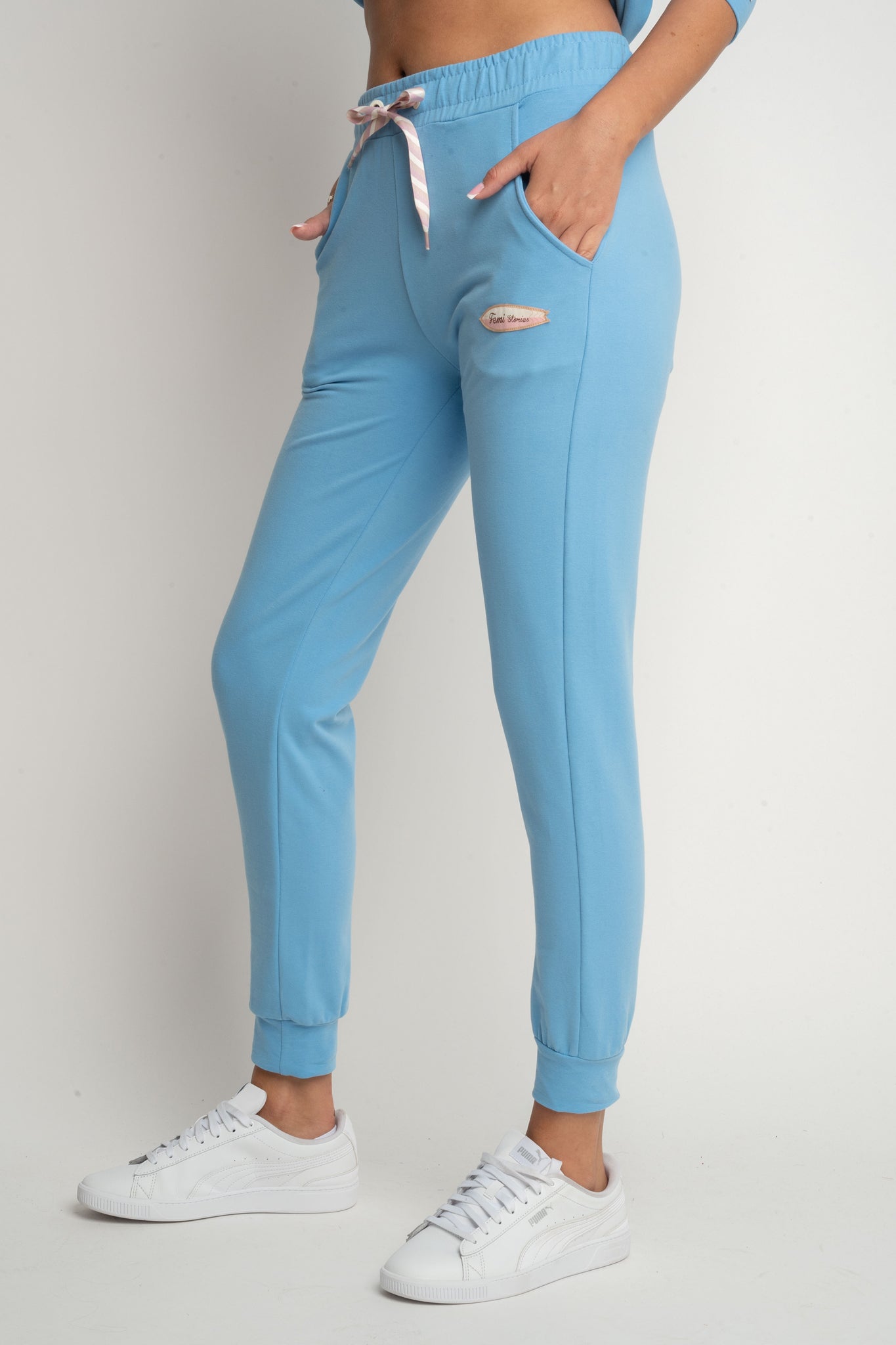 BLUE SWEATPANTS - VANO