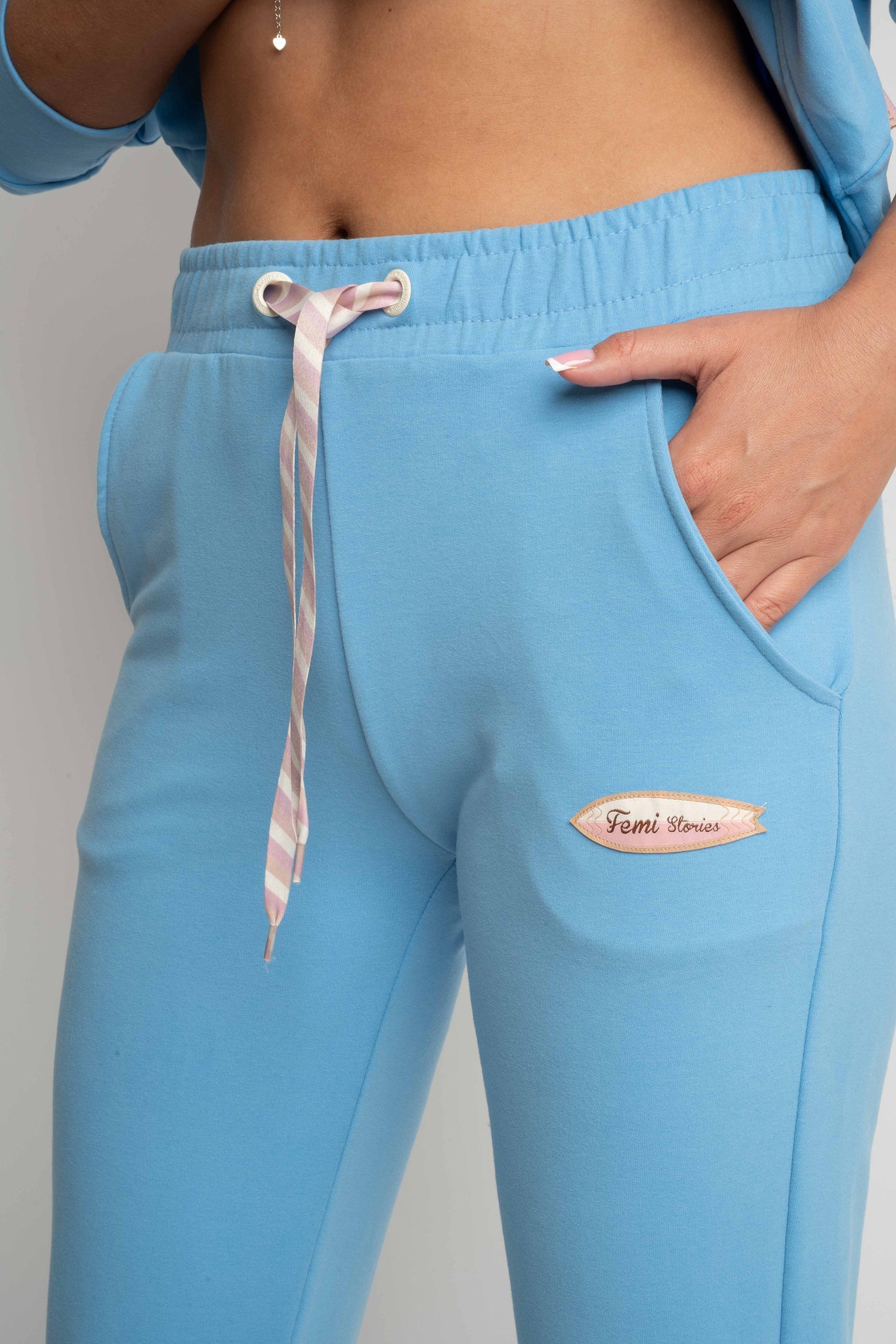 BLUE SWEATPANTS - VANO