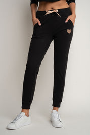 BLACK SWEATPANTS - VANO