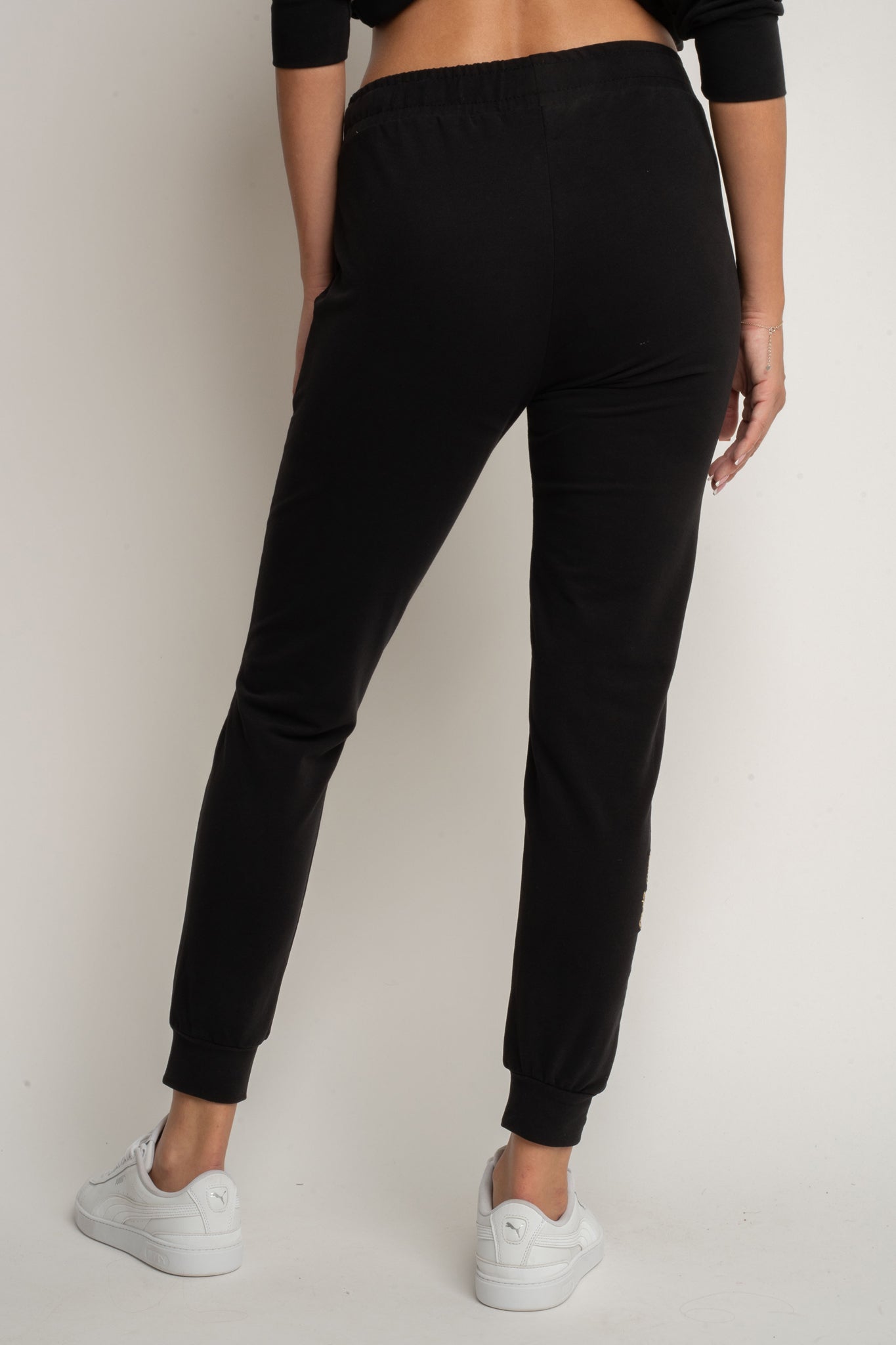 BLACK SWEATPANTS - VANO