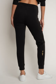 BLACK SWEATPANTS - VANO