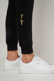 BLACK SWEATPANTS - VANO