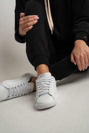 BLACK SWEATPANTS - VANO