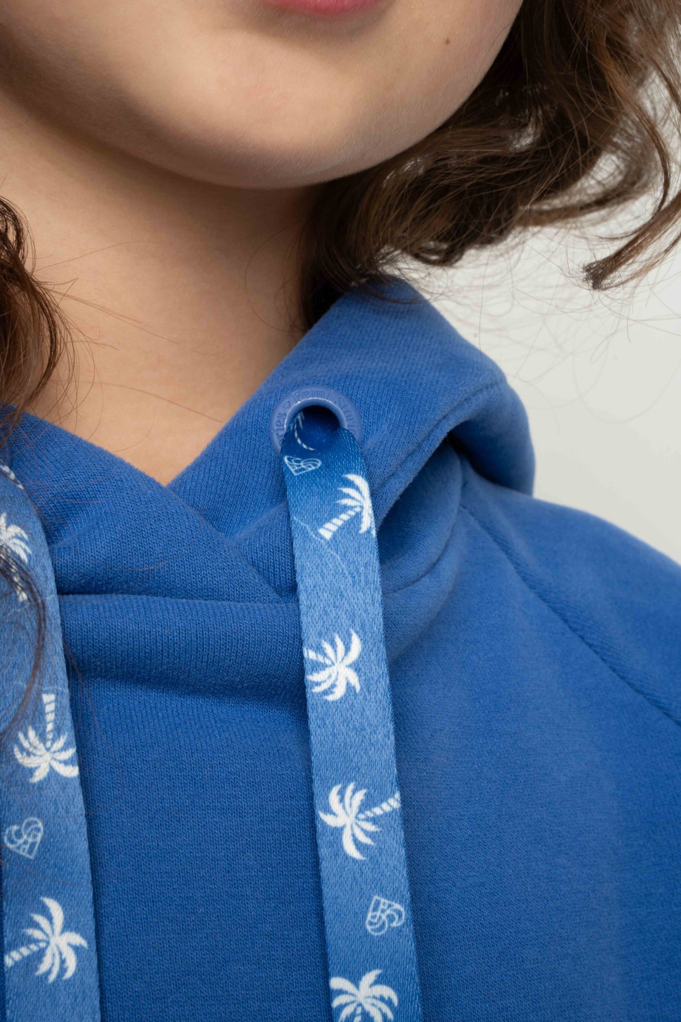 DZIECIĘCA BLUZA Z KAPTUREM CHABROWA - KENTA