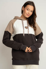 BLUZA Z KAPTUREM CZARNA - NEMOS