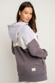 BLUZA Z KAPTUREM FIOLETOWA - NEMOS