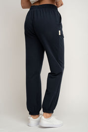 NAVY BLUE SWEATPANTS - HARUKA