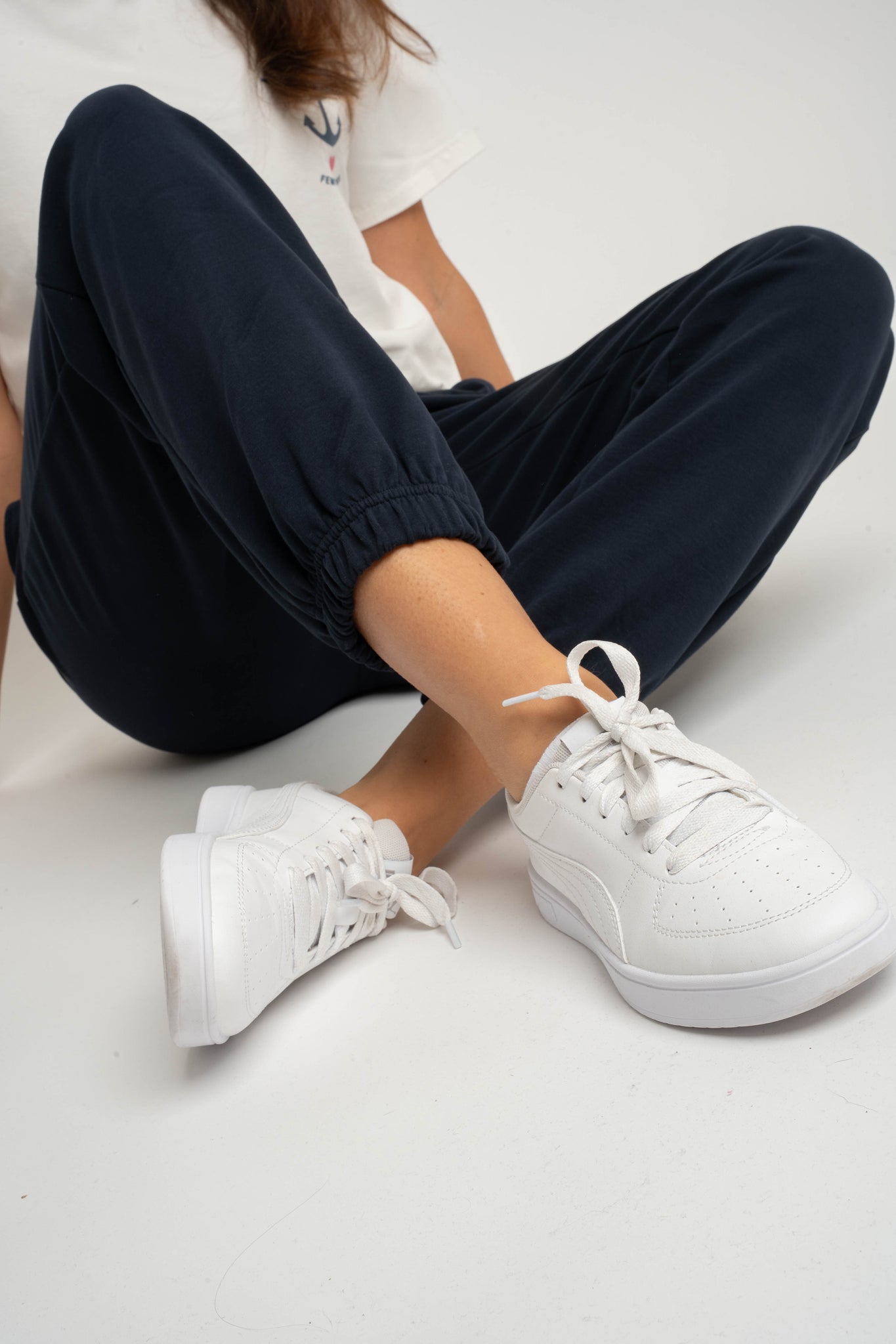 NAVY BLUE SWEATPANTS - HARUKA