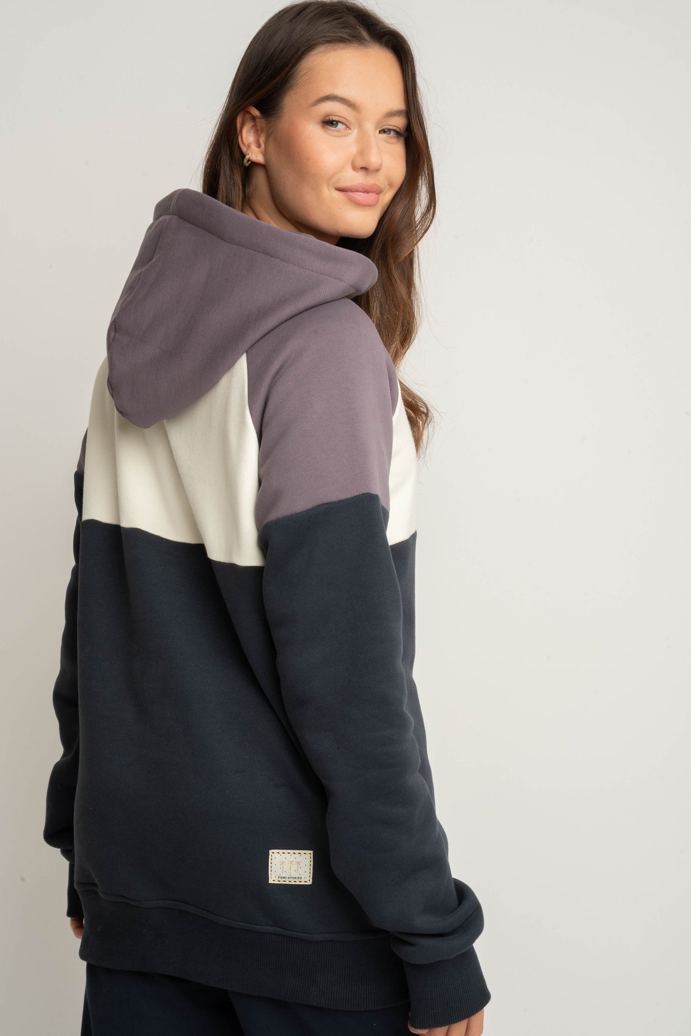 NAVY BLUE HOODIE - NEMOS