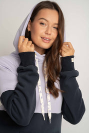 BLUZA Z KAPTUREM GRAFITOWA - KENTA