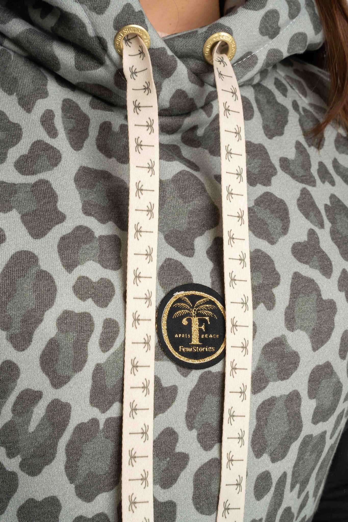 BLUZA Z KAPTUREM SZARA  - KENTA