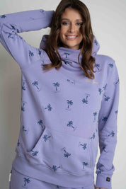LAVENDER HOODIE - RUM
