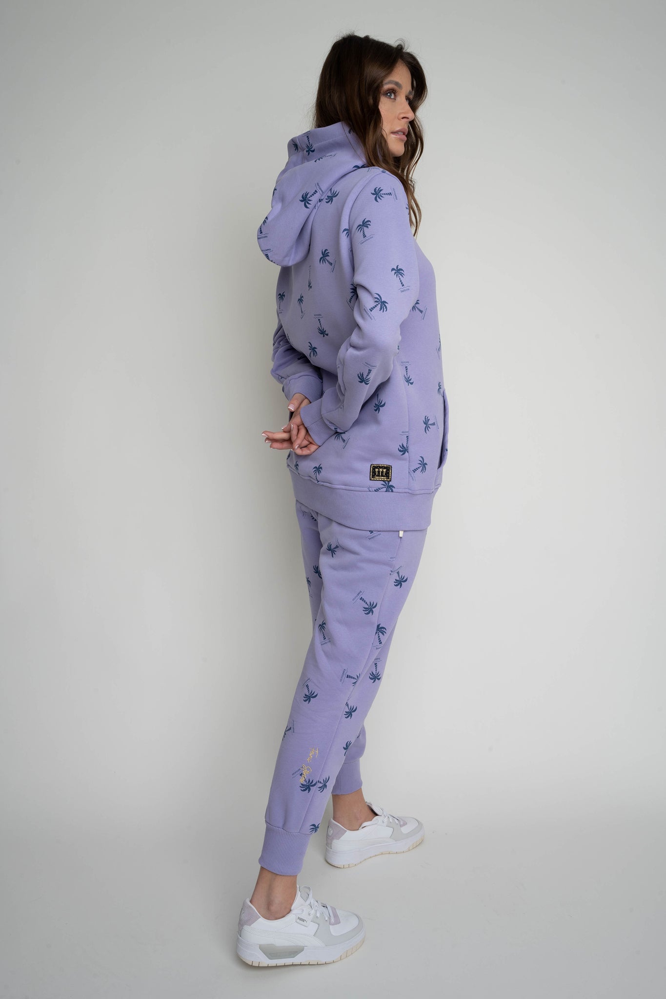 LAVENDER HOODIE - RUM