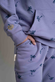 LAVENDER HOODIE - RUM