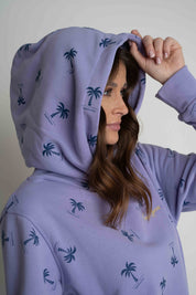LAVENDER HOODIE - RUM
