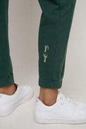FITTED GREEN SWEATPANTS - MAUI