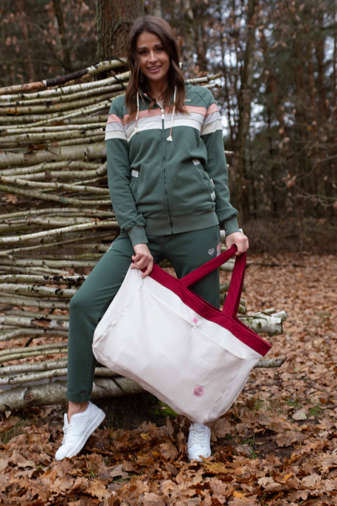 FEMI STORIES SHOPPER BAG BURGUNDY - BORA BORA