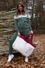 FEMI STORIES SHOPPER BAG BURGUNDY - BORA BORA
