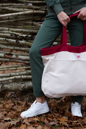 FEMI STORIES SHOPPER BAG BURGUNDY - BORA BORA