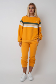 BLUZA TYPU CREWNECK ŻÓŁTA - ANNIE