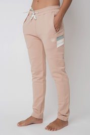 FITTED LIGHT PINK SWEATPANTS - MAUI